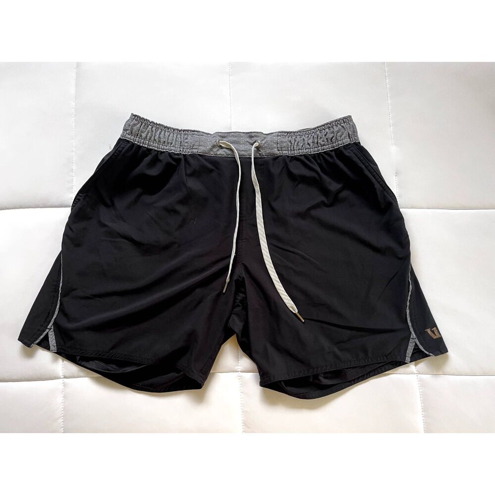 Vuori Trail Short - Men's Medium 6" Inseam Black